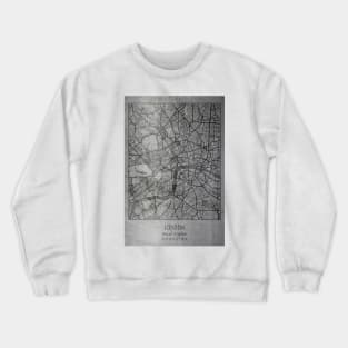 London, United Kingdom, city map Crewneck Sweatshirt